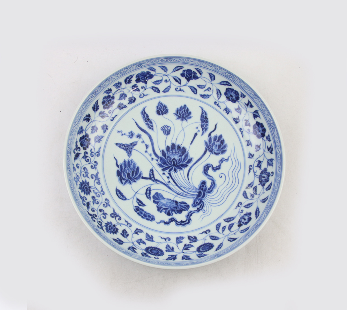 五彩花鳥文盤 | 景徳鎮窯 | 収蔵品詳細 | 作品を知る