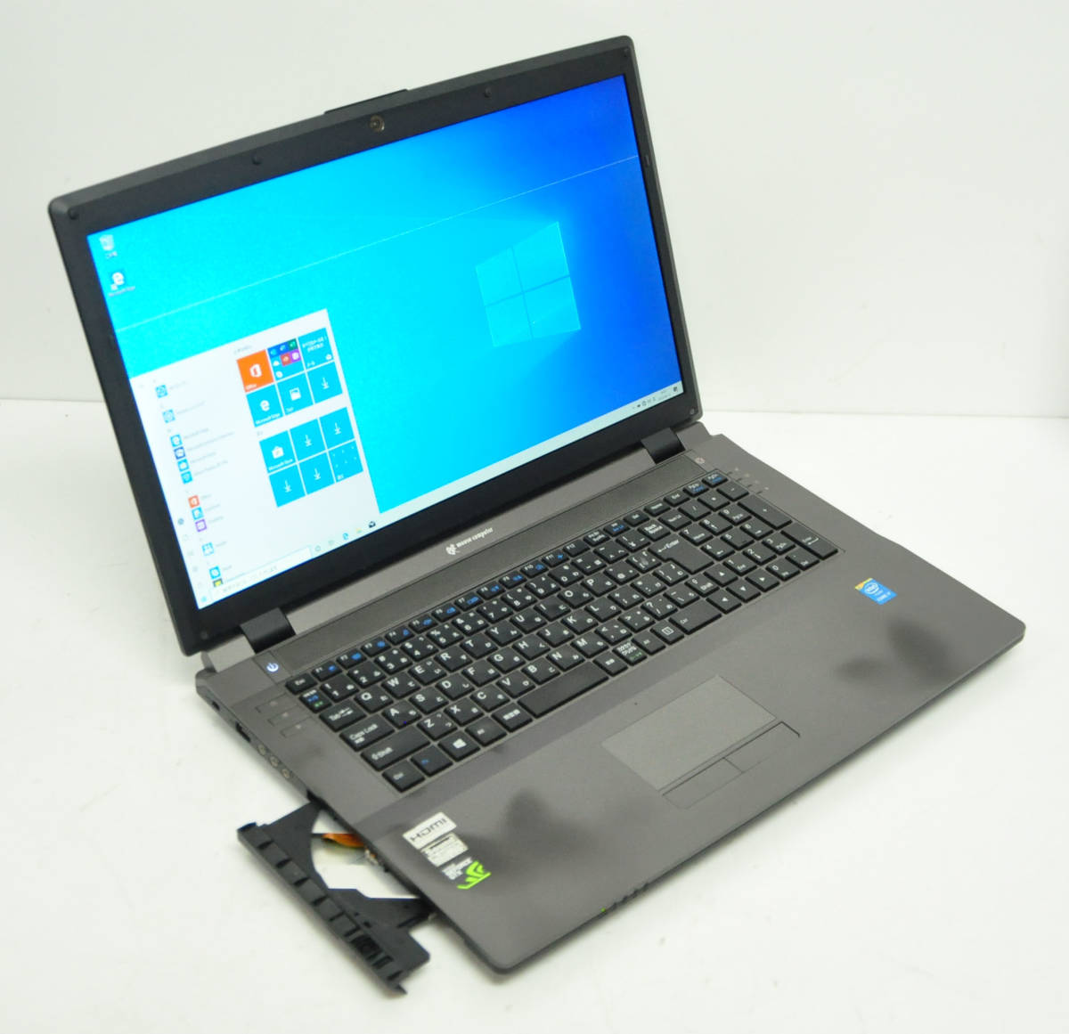 GeForce GTX860M 17.3型 フルHD ゲーミング MB-W802S-SH Core i7
