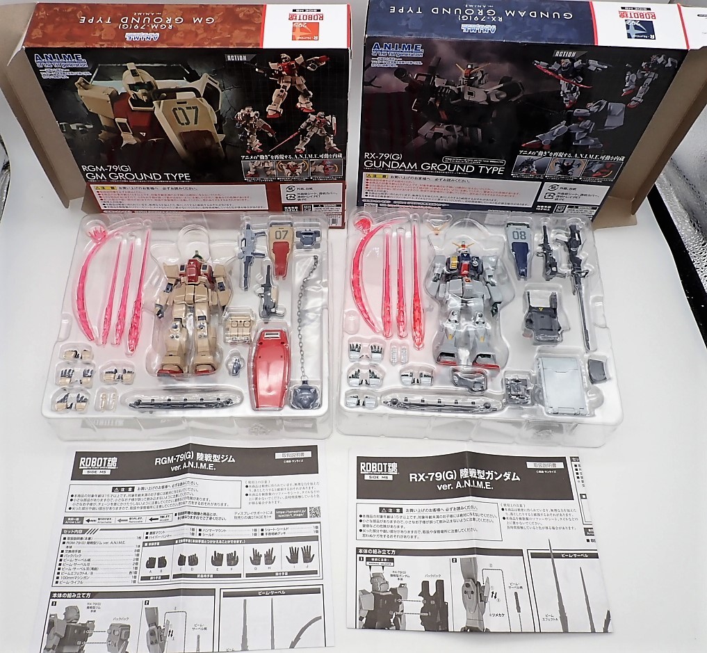 29 80/ ROBOT魂 機動戦士ガンダム 第08MS小隊 グフ カスタム 陸戦型 