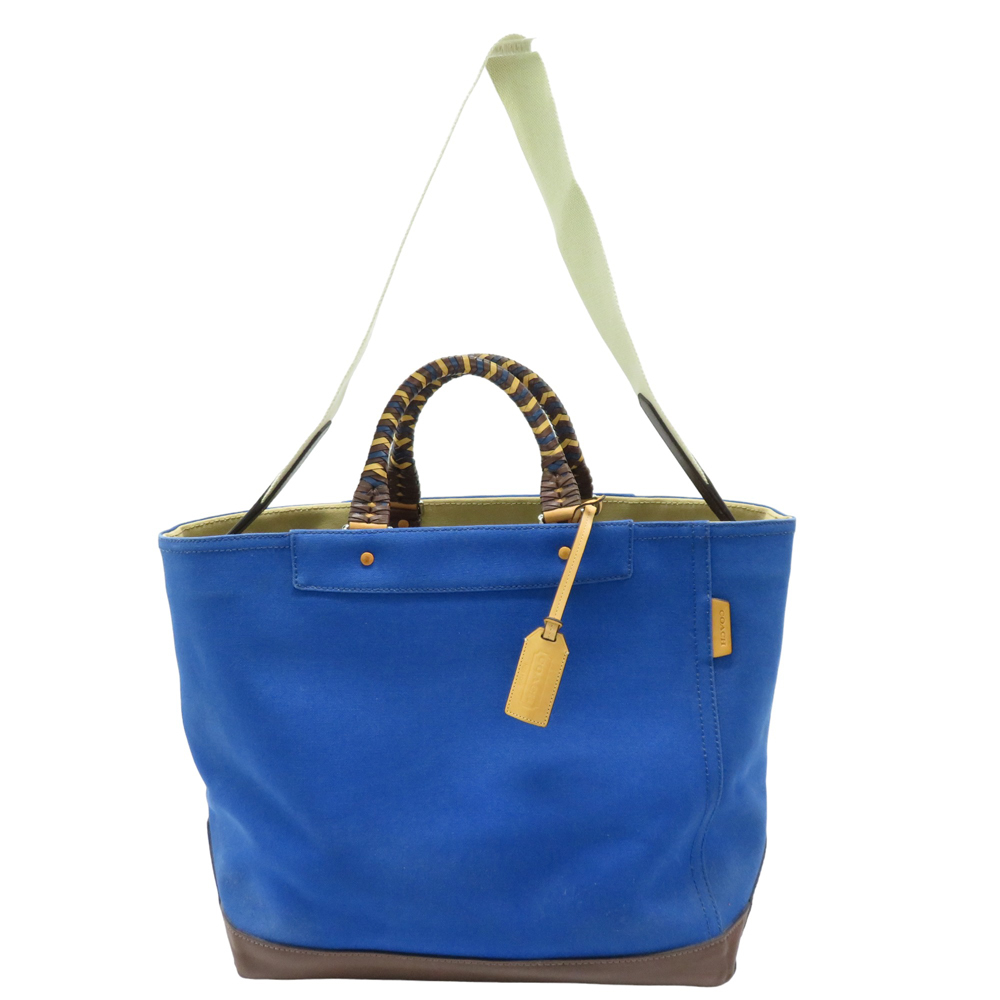COACH コーチ 70897 ブリーカー ビーチ トートバッグ ブルー系