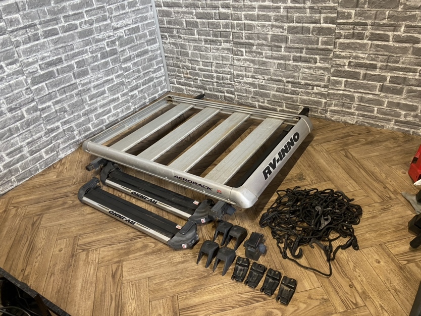 最安値，2025 INNO イノー AERORACK ルーフラック 高さ7cm&times;幅120cm&times;奥行83cm 14943(ルーフキャリア)｜売買されたオークション情報、yahooの商品情報をアーカイブ公開 - オークファン ルーフキャリア
