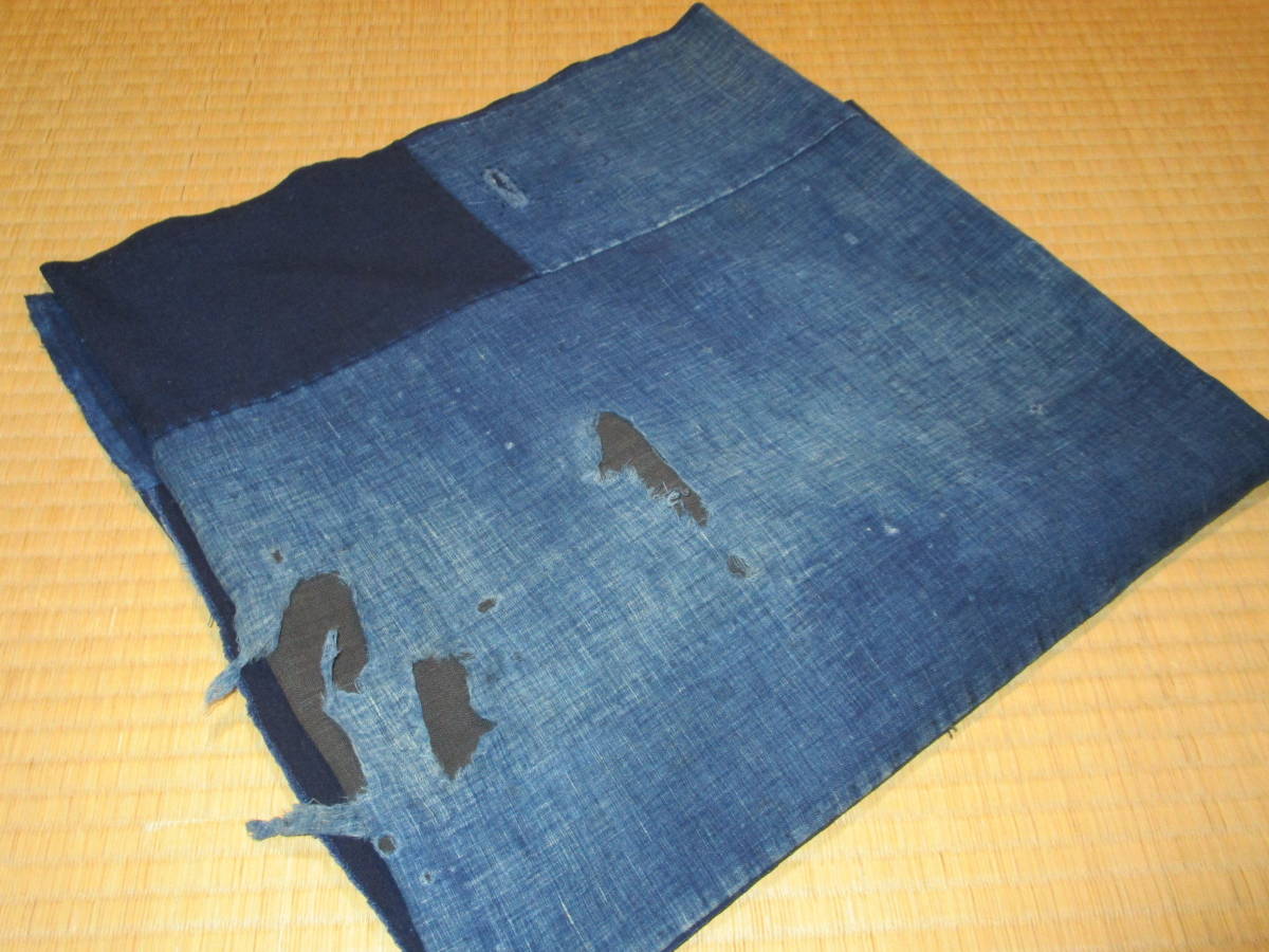 藍染 襤褸 BORO 筒描 大判古布 明治〜大正期 木綿 - メルカリ