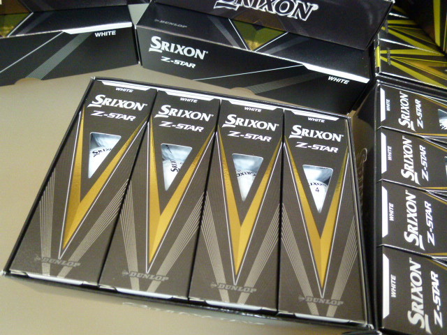 ◆2023年！新登場◆SRIXON/スリクソン/日本正規品 NEW Z-STAR/ホワイト/1ダース/新品/ダンロップ◆松山秀樹！ 0 Z-STAR SRIXON [2023年] 9415特A２級スリクソン ヘッド
