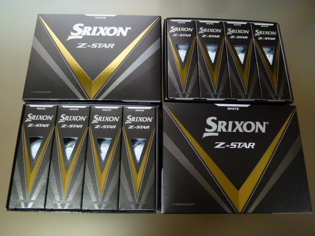 ◆2023年！新登場◆SRIXON/スリクソン/日本正規品 NEW Z-STAR/ホワイト/1ダース/新品/ダンロップ◆松山秀樹！ 0 Z-STAR SRIXON [2023年] 9415特A２級スリクソン ヘッド