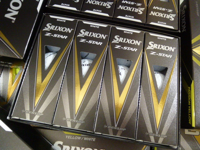 ◆2023年！新登場◆SRIXON/スリクソン/日本正規品 NEW Z-STAR/ホワイト/1ダース/新品/ダンロップ◆松山秀樹！ 0 Z-STAR SRIXON [2023年] 9415特A２級スリクソン ヘッド