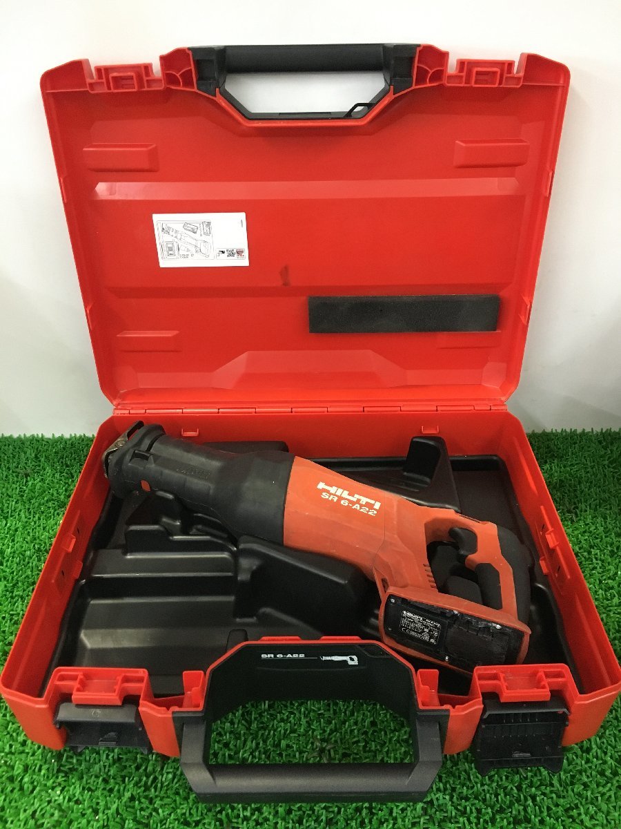 中古品】☆HILTI 22V充電式レシプロソー SR6-A22 本体のみ