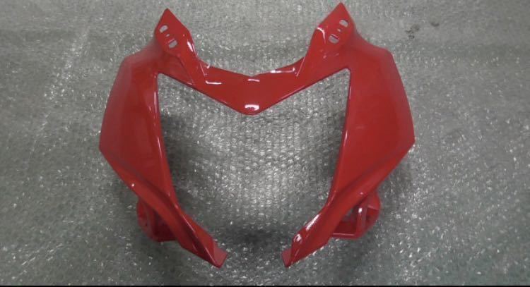 割れ無し】ninja250 SL アッパーカウル 赤