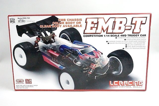 LC RACING 1/14 電動RC EMB-T 4WD truggy トラギー RTR 完成品セット プロポ 他パーツ類 ラジコン EMB ...