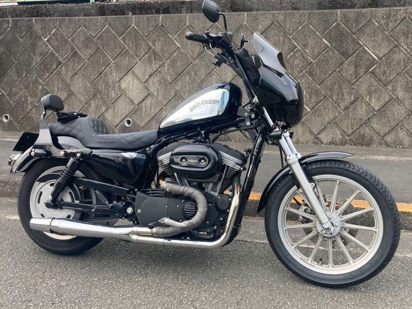xl883 xl1200 スポーツスター サンダーヘッダー 04〜13？ 05キャブ車 