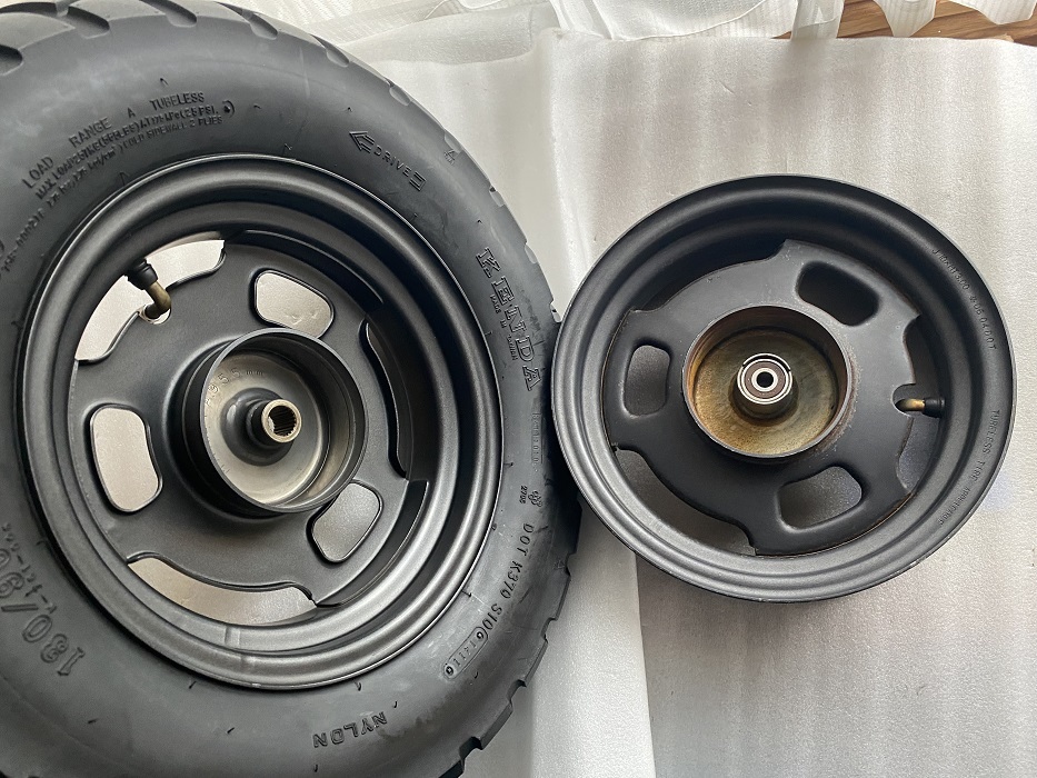ホンダ ズーマー 純正 フロント リア ホイール 前後 セット AF58