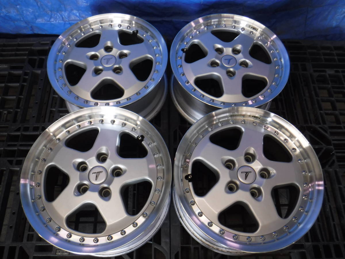 MCMC【C662】レイズ TOMS C7R 16×7J ＋45 8J ＋50 5H PCD114.3 4本 