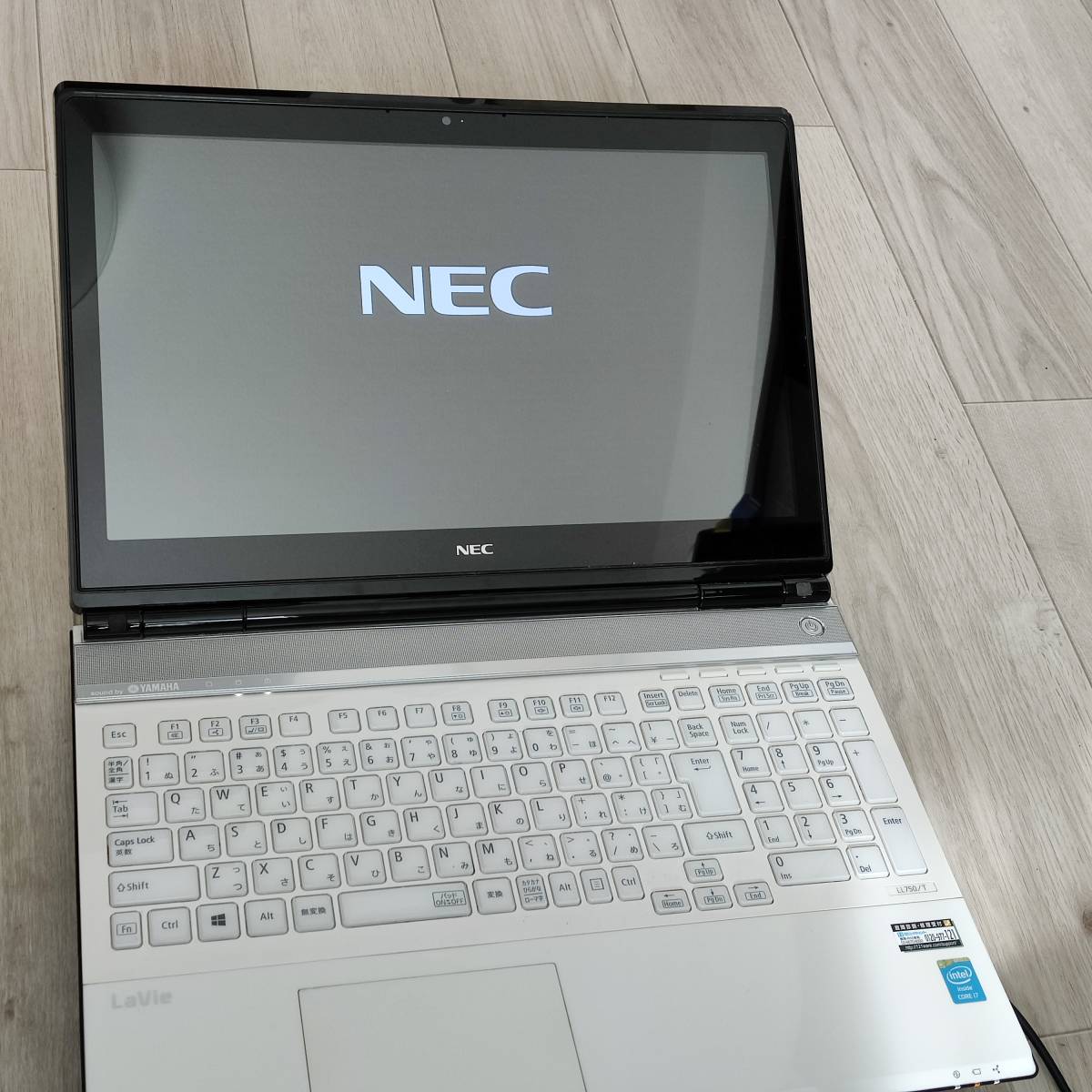 0571K6】NEC Lavie PC-LL750TSW core i7 4700MQ 4GB 500GB 本体のみ