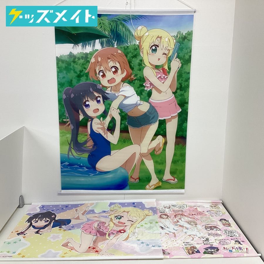 【現状】私に天使が舞い降りた! 花＆ひなた＆乃愛 B1タペストリー， 白咲花＆姫坂乃愛 水着 B2タペストリー 等 まとめ売り