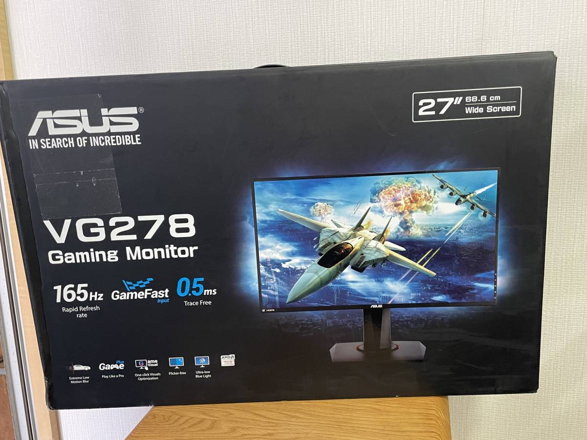高品質，安い 舘高μD2 ASUS VG278QR-J 27インチ 2019年製 ゲーミング 