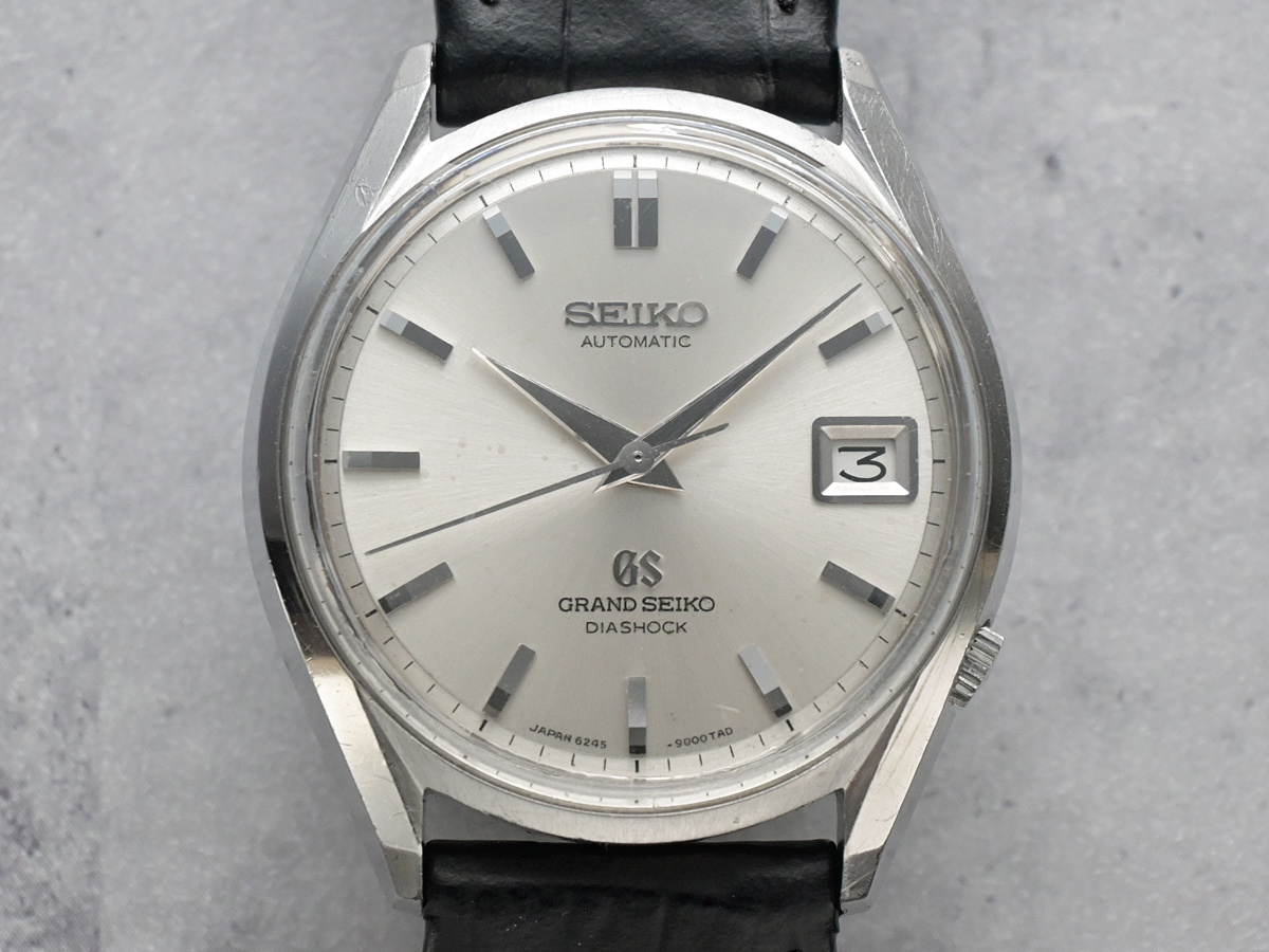 オーバーホール済 ６２グランドセイコー カレンダー 35石 自動巻 獅子メダリオン 6245-9000 62GRAND SEIKO