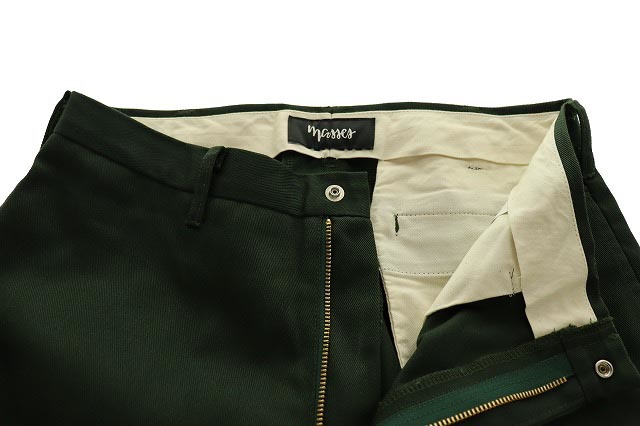 パンツ MASSES TC-HOPSACK PANTS BROWN MASSES - TC-HOPSACK PANTS - Brown ⁄ ワークトラウザー