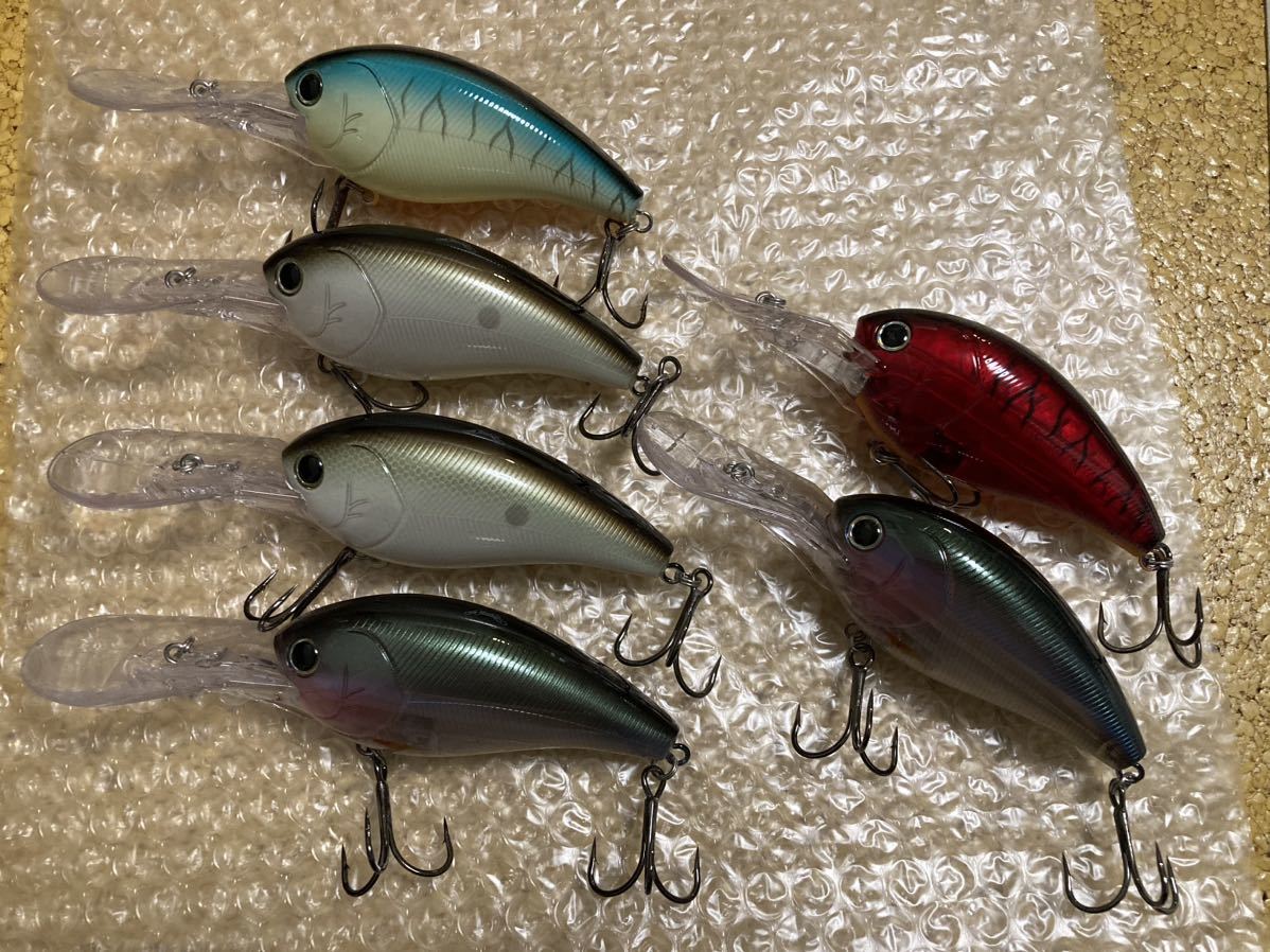 ノリーズ ショット　オーバー7 ストーミーマグナム5 セット　クランクベイト 未使用