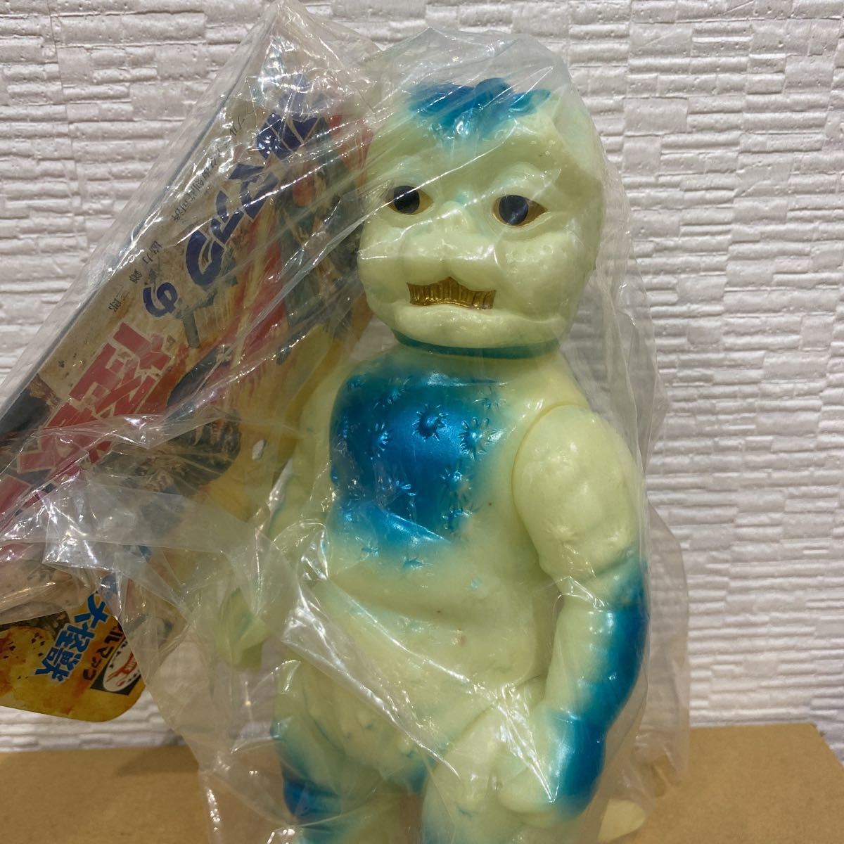 G M1号 ミニラ 蓄光 ソフビ ブルマァク の怪獣シリーズ (ゴジラ)｜売買