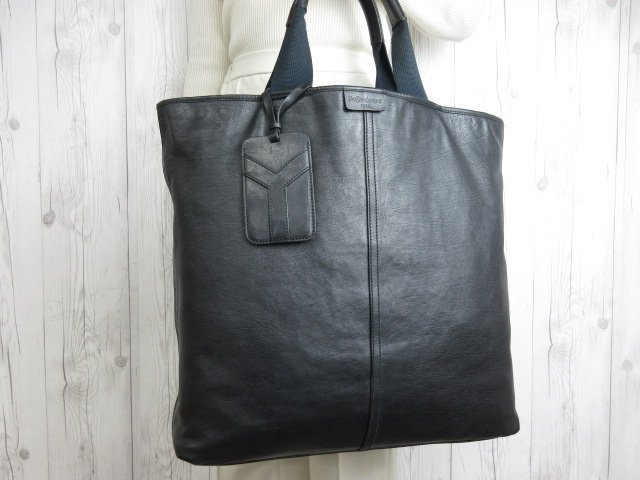 極美品 YSL YVES SAINT LAURENT イヴサンローラン サンローラン トート