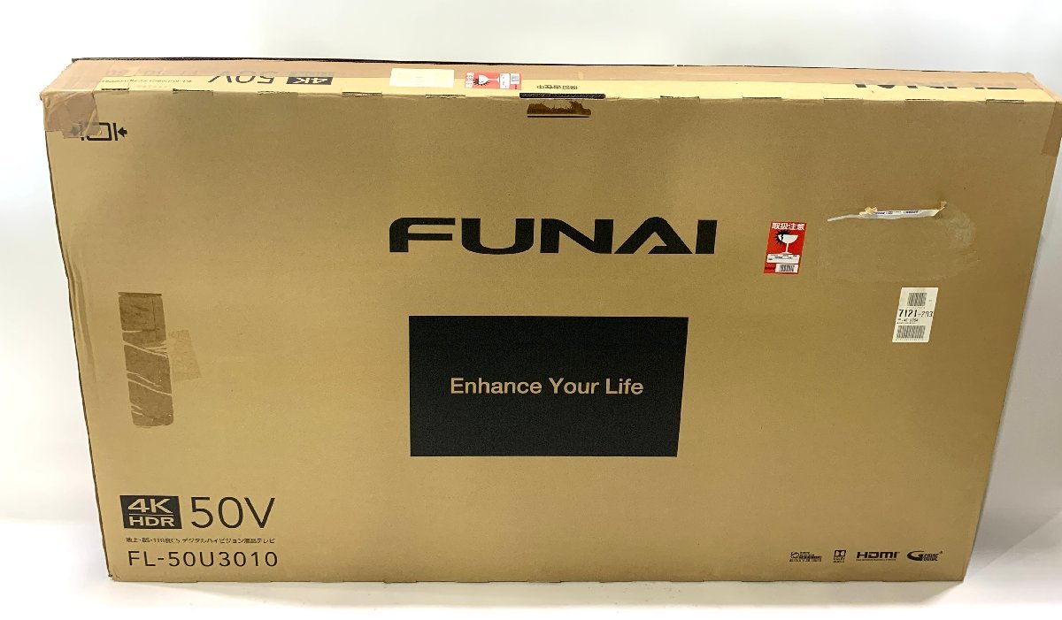 FUNAI/FL-5003010 液晶テレビ 50インチ 4K対応 薄型テレビ テレビ TV