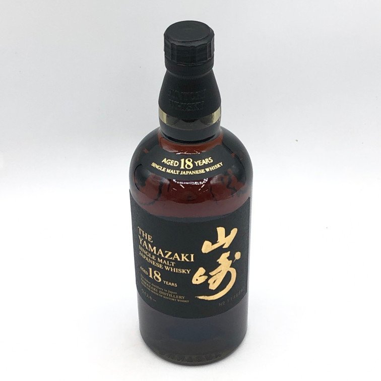 東京都内限定発送※【BDAM0013】未開栓 THE YAMAZAKI 山崎 18年 0.7L 43