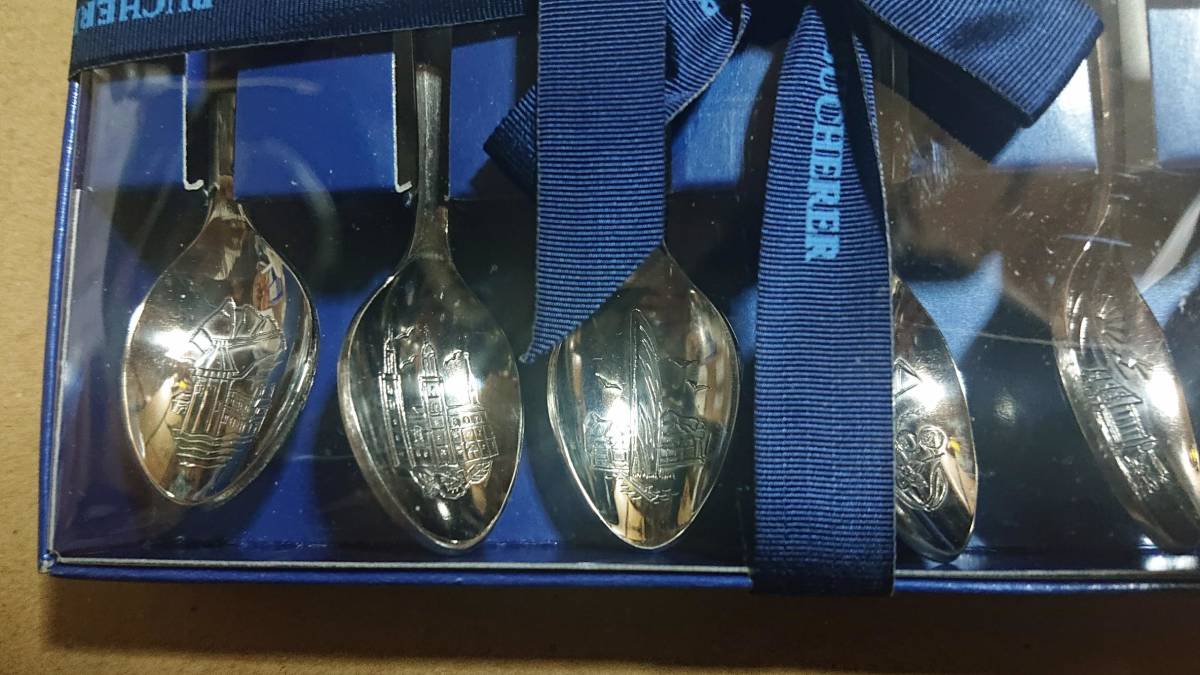 ROLEX ブッフェラースプーン 6本入セット【未使用】③ ROLEX BUCHERER