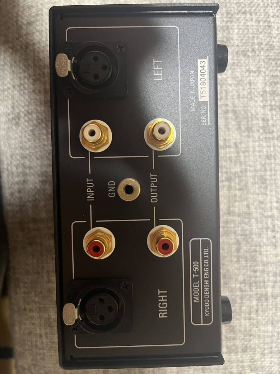 オーディオ機器 即決 まだ綺麗 Phasemation T-500 フェーズメーション