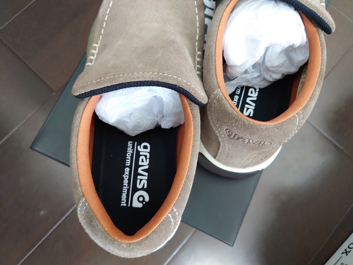 GRAVIS 25041 GRAVIS CURICKET 26cm ベージュ BEIGE UE-220059 新品未  