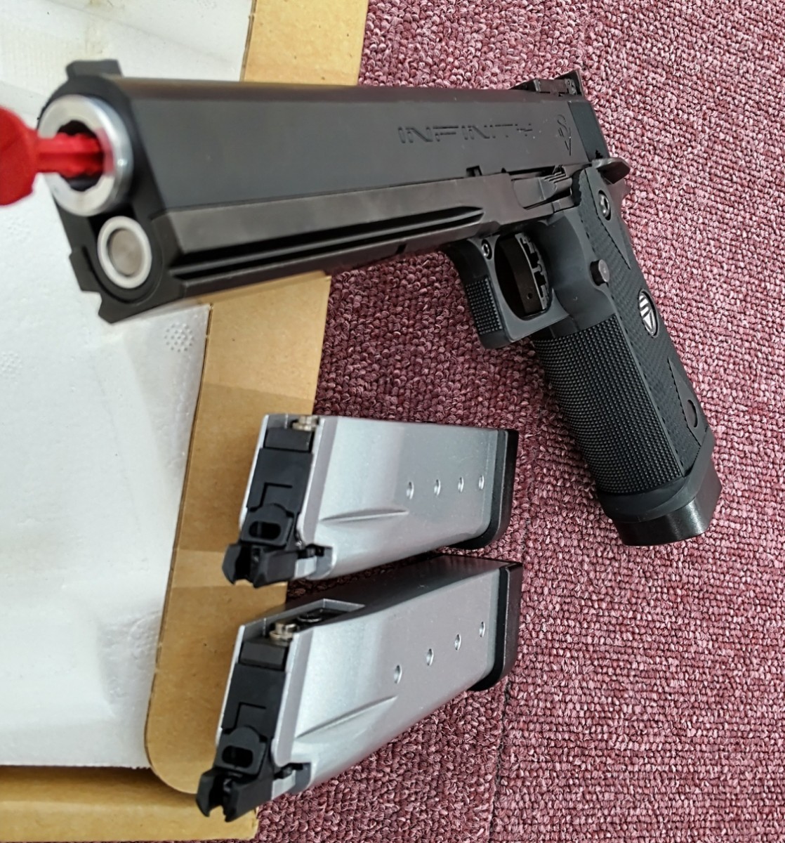 ウエスタンアームズ INFINITY 6.0 ガンブラック中古カスタムWA