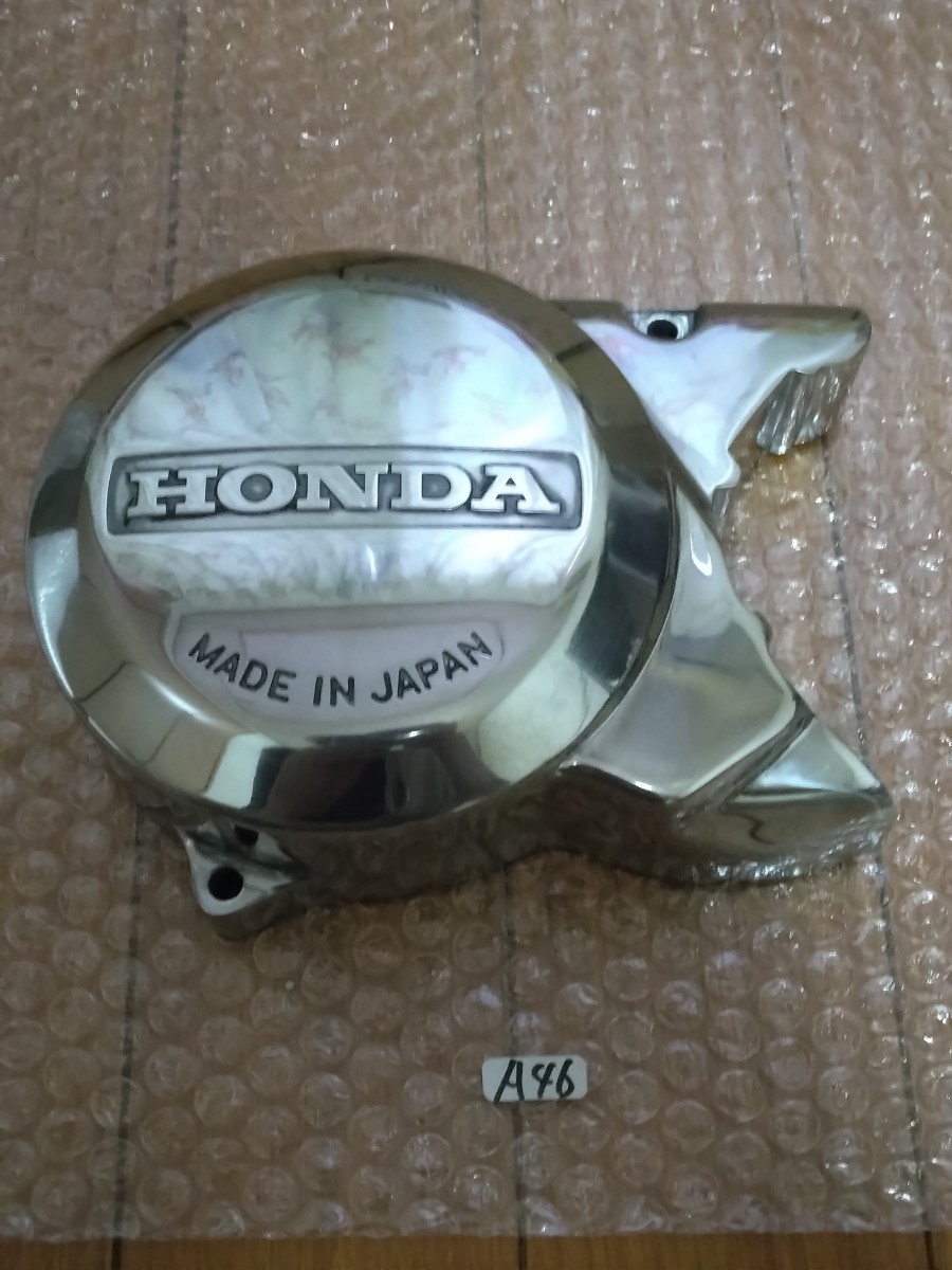 極限加工！A46ジェネレーターカバー 太足 ホンダ純正 モンキー ダックス シャリー　ワイド　アウターボード　ジークラフト　12v用　5，5j