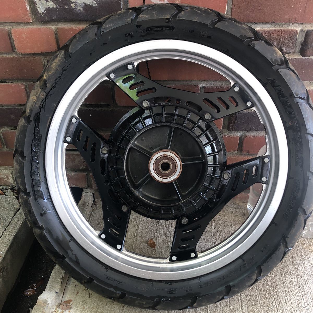 CBX400F CBX550F リアホイール ブラスト済み 揃ってます XJ400 CBX400F