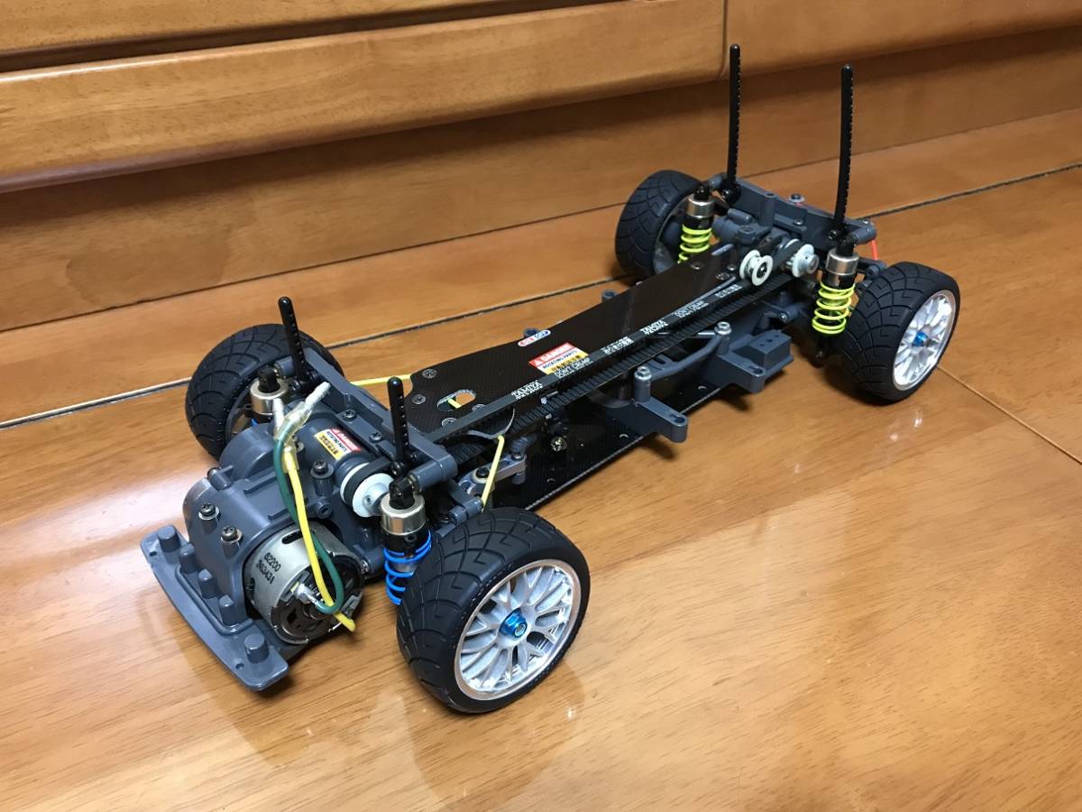 タミヤ FRP シャーシ 希少 ビンテージ TA03 タミヤ TA02 FRP ダブル