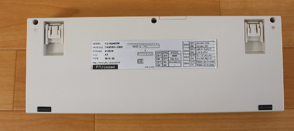◇現状品◇ PFU HHKB Happy Hacking Keyboard Professional2 PD-KB400W