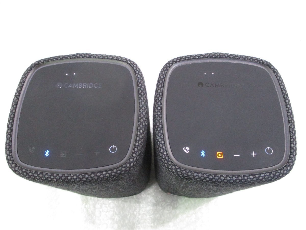 CAMBRIDGE AUDIO ポータブルBluetoothスピーカー 青 美品 CAMBRIDGE
