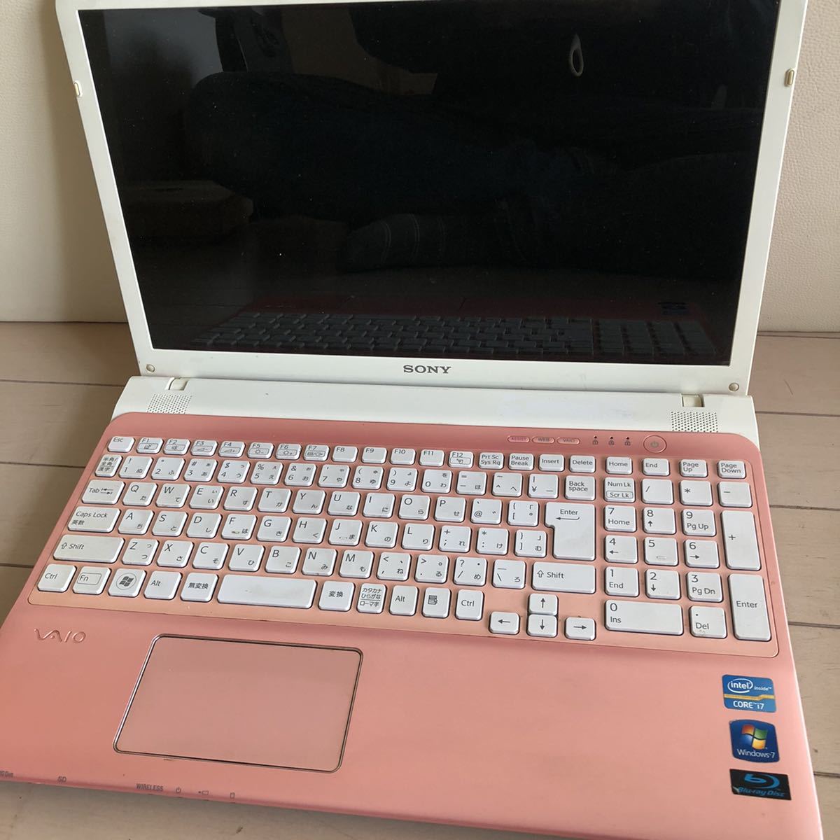 SONY VAIO SVE151B11N Core i7-3612Qm 2.1GHz 64ビット メモリ8GB