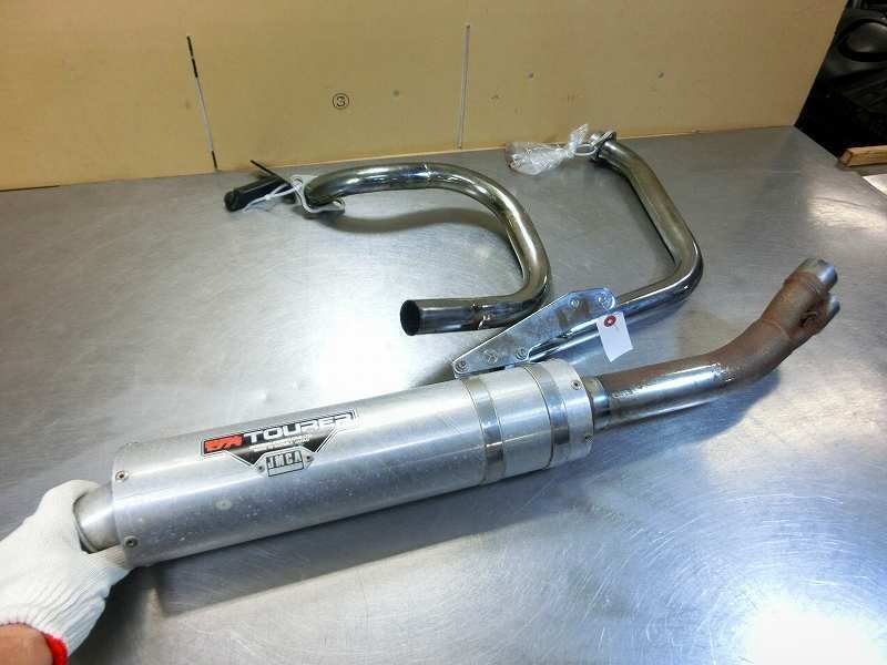 ブロス400 モリワキ ツアラーフルエキゾーストマフラー、良品、JMCA、ブロス650にも♪☆NC25、前期