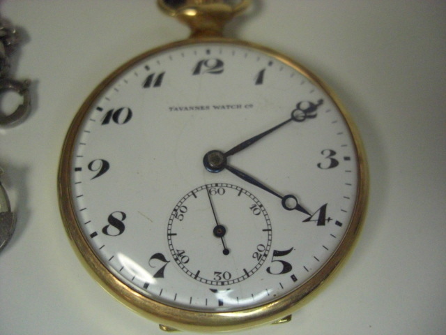 ◇TAVANNES WATCH◇懐中時計◇18K刻印◇総裁彰仁親王 日本赤十字社