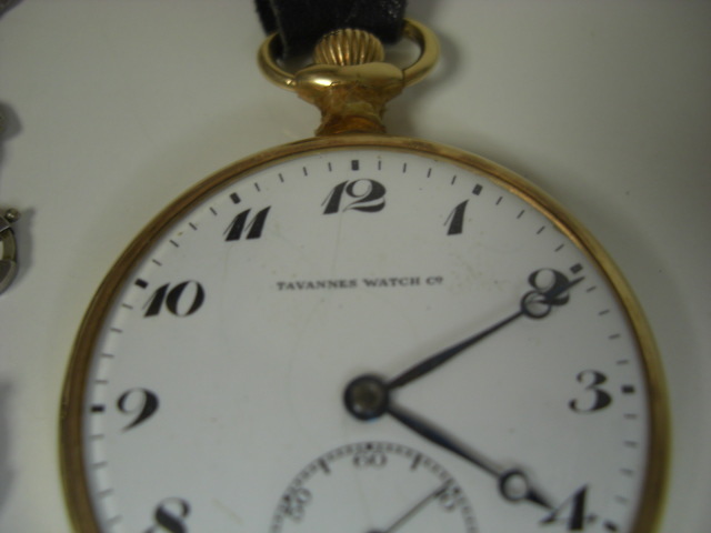 ◇TAVANNES WATCH◇懐中時計◇18K刻印◇総裁彰仁親王 日本赤十字社