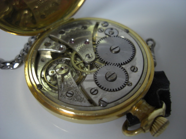 ◇TAVANNES WATCH◇懐中時計◇18K刻印◇総裁彰仁親王 日本赤十字社