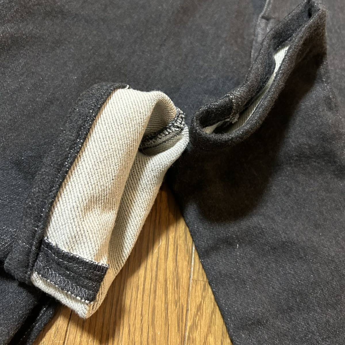 W72-股下75cm！ルードギャラリー 古着ストレッチスキニーパンツ