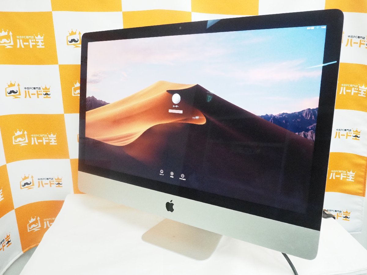 iMac A1419 Mac Apple【ジャンク】初期化済☆起動確認済み☆ iMac 27インチ