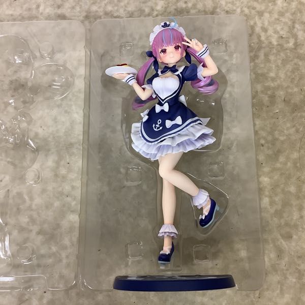1⁄7 ホロライブ コトブキヤ 湊あくあ 1円〜 特典付 開封済み (特典付き