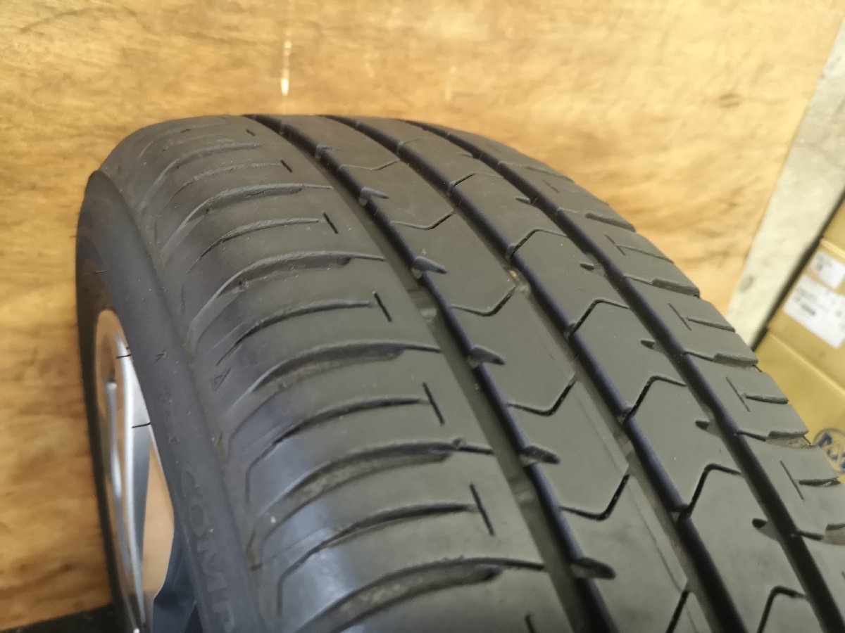 △ ホイール 4本 ホンダ 純正 フィット 16x6J+53 100 4H 185/55R16