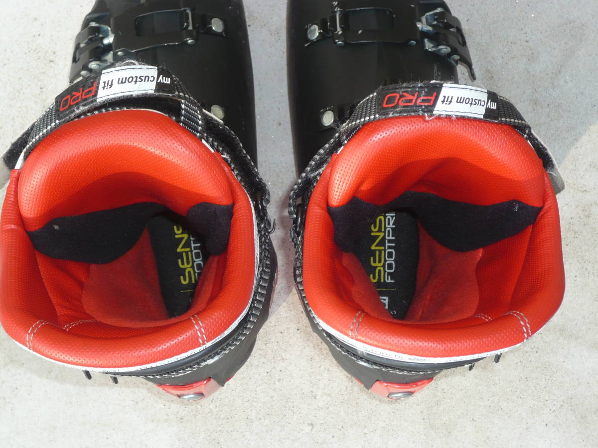 5即決！SALOMON/サロモン スキーブーツ X-MAX100 黒/赤 27.0cm/