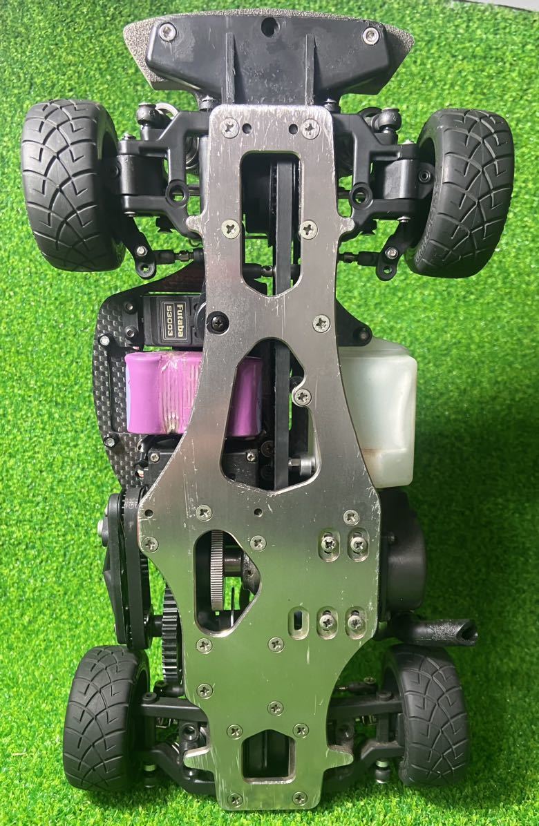 HPI ナイトロRS4ミニ ラジコン エンジンカー カーボン ジュラルミン