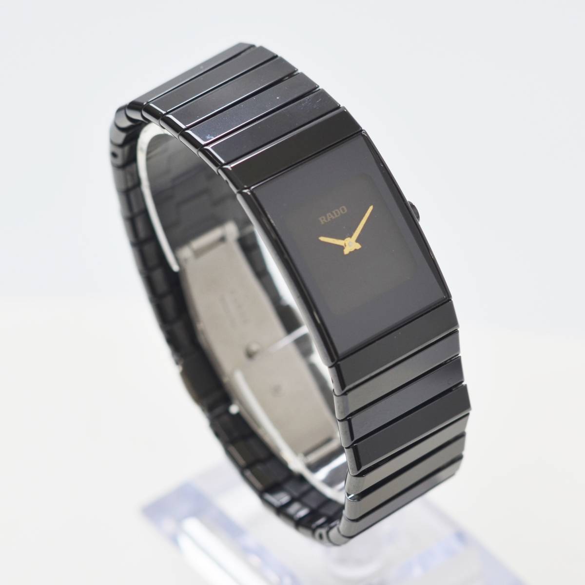 H 1円スタート RADO ラドー QZ 153.0349.3 ダイヤスター スクエア