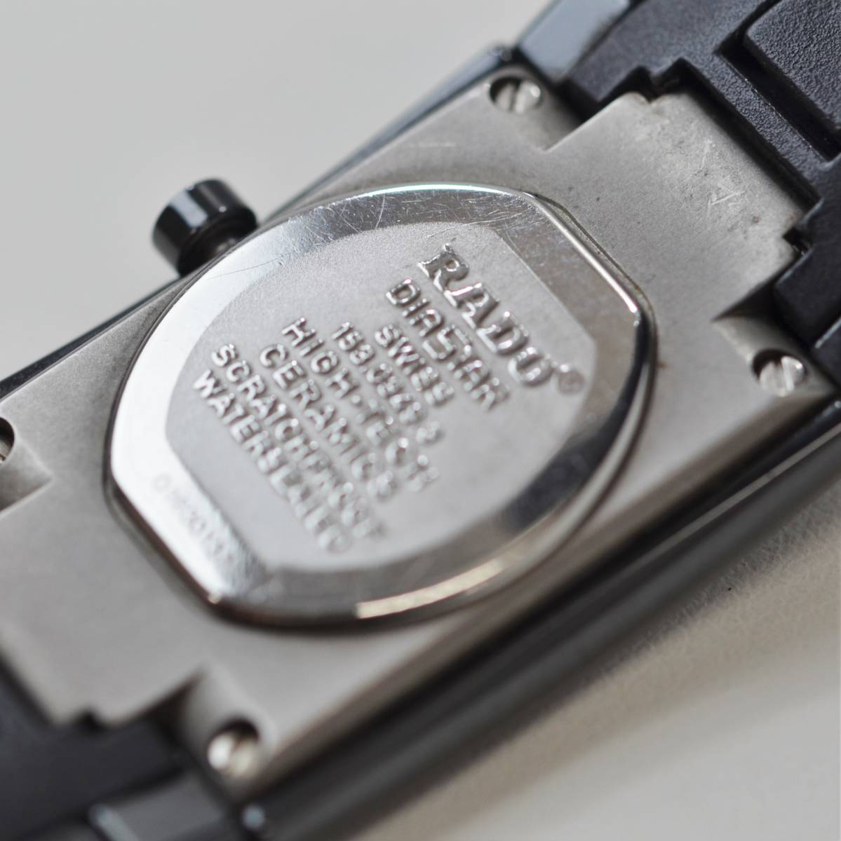 H 1円スタート RADO ラドー QZ 153.0349.3 ダイヤスター スクエア