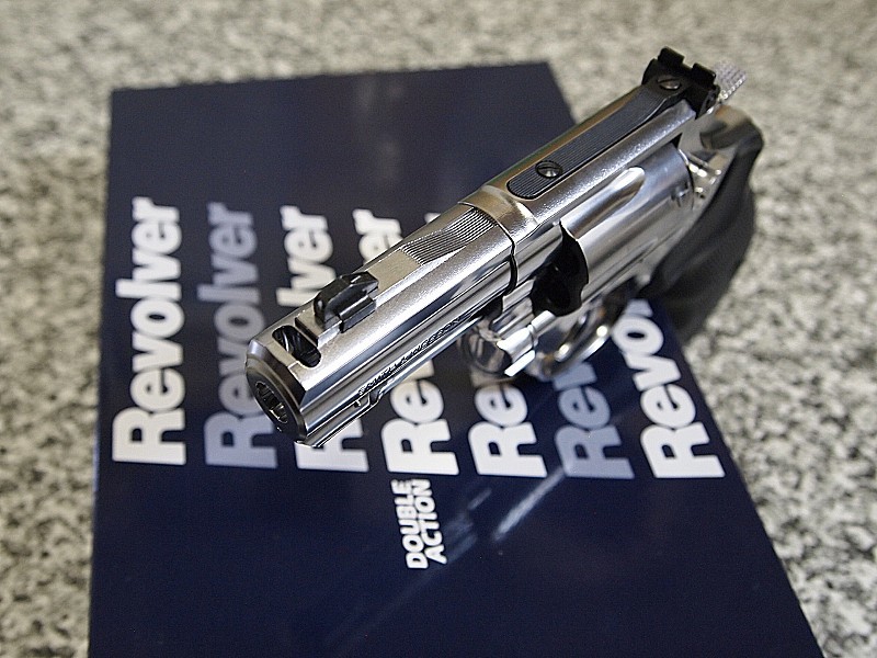 タナカ モデルガン S&W M66 PC 3inch F-Comp Ver.3 ABS-SV / TANAKA