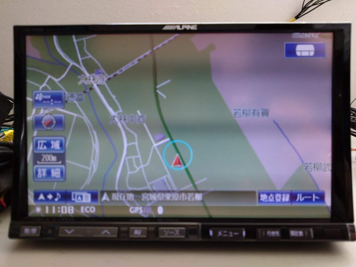 ALPINE アルパイン VIE-X088V HDDナビ 地デジ MSV フルセグ
