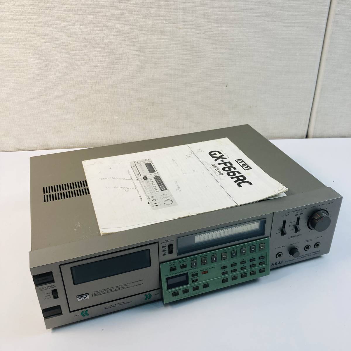 AKAI アカイ カセットデッキ GX-F66RC AKAI GX-F66RC アカイ 音響機材